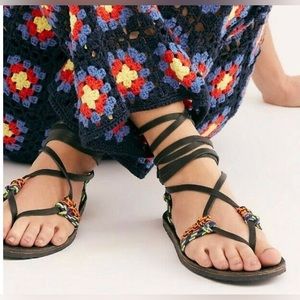 NWOT Free People La Jolla Gladiator Sandals Womens size 6.5/7 Brand New